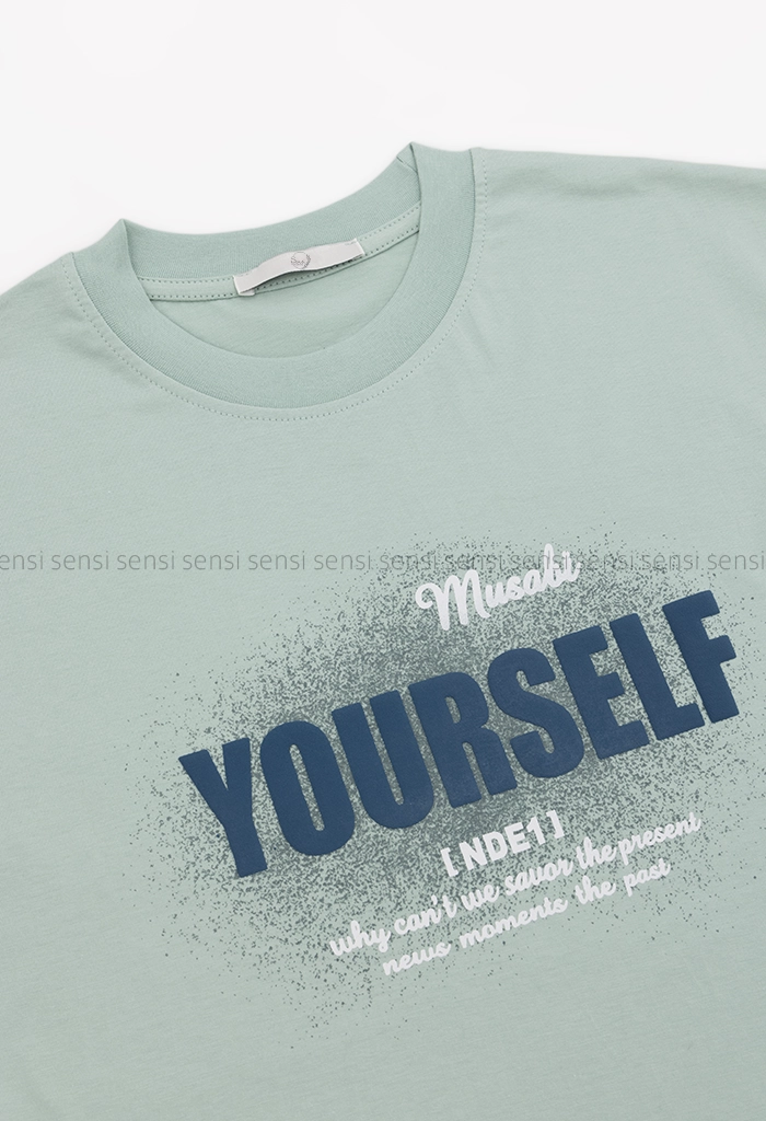 تیشرت باکسی yourselfکد1005860